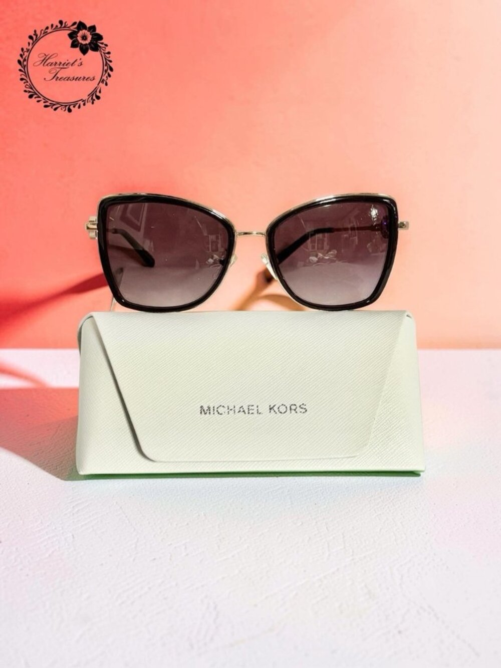 Michael Kors Rose Gold Frame Sunglasses